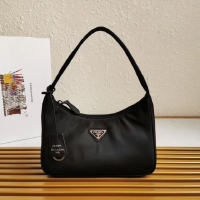 Spot Bulk Prada Top Quality Nylon Shoulder Bag BR4895 Black