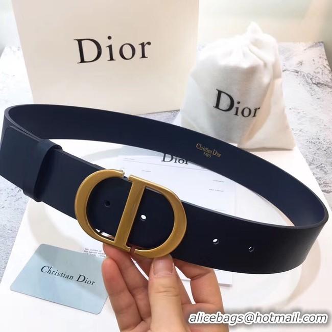 Good Quality Dior Calf Leather Belt Wide with 40mm 5362