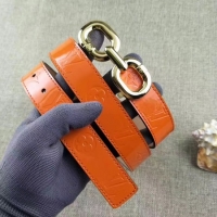 Most Popular Louis Vuitton 30mm Patent Leather Belt M4226 Orange