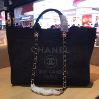 Buy Fashionable Chanel 19SS Shopping bag A66941 black