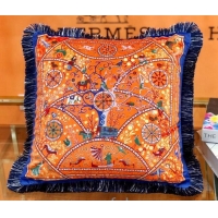 Trendy Design Hermes Throw Pillow 45x45cm H2082411 Blue/Orange 2020
