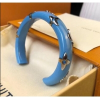 Low Price Louis Vuitton Daily Monogram Bracelet LV1662 Blue 2019