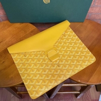 Buy Luxury Goyard Camondo 2 Pouch Horizontal Clutch Bag G1511 Yellow