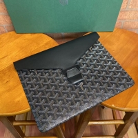 Best Grade Goyard Camondo 2 Pouch Horizontal Clutch Bag G1511 Black