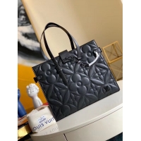 Best Price Louis Vuitton ONTHEGO Original Leather Bag M60725 Black