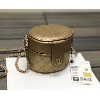 Fashion Discount Chanel Original Small chain Clutch bag AP1573 Bronze