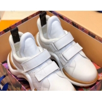 Top Grade Louis Vuitton LV Archlight Sneakers with White Strap 91123