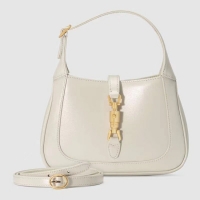 Inexpensive Gucci Jackie 1961 mini hobo bag 637091 white