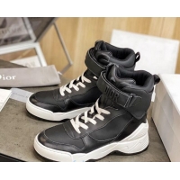 Popular Style Dior Calfskin Boots Sneakers in Black Calfskin 22031