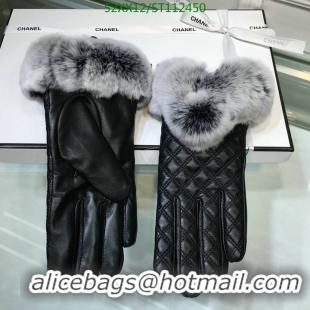 Modern Classic Chanel Gloves In Sheepskin Leather Women G11450