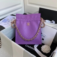Market Sells Chanel shopping bag AS2169 purple