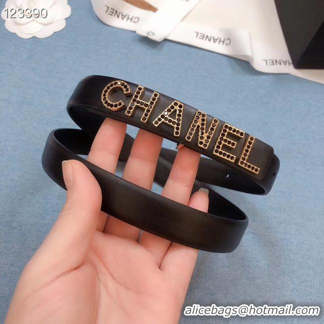 Classic Cheapest Chanel Original Calf Leather 3606 black