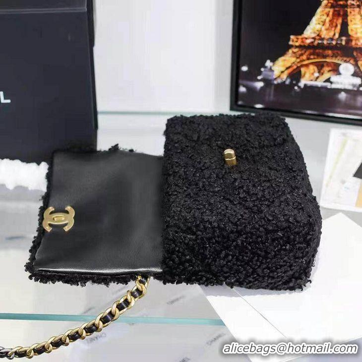 Best Discount Discount Chanel 19 Flap Bag AS1161 Black