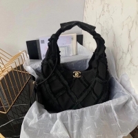 Famous Brand Chanel large hobo bag AS2292 black