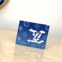 Good Product Louis Vuitton Multiple Wallet M60895 Blue