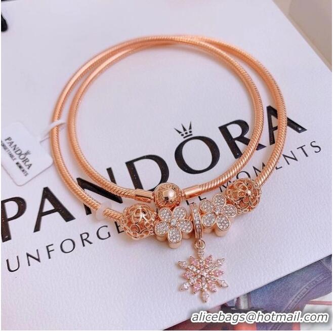 New Design Grade Pandora rose gold Necklace CE6317