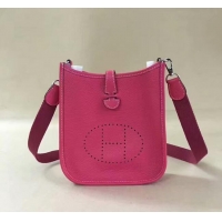 Reasonable Price Hermes Evelyne original togo leather mini Shoulder Bag H15698 rose
