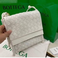 Top Design Bottega Veneta The Small Fold Crossbody Bag BV0501 White 2021