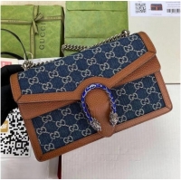 Good Product Gucci Dionysus small shoulder bag 400249 Dark blue