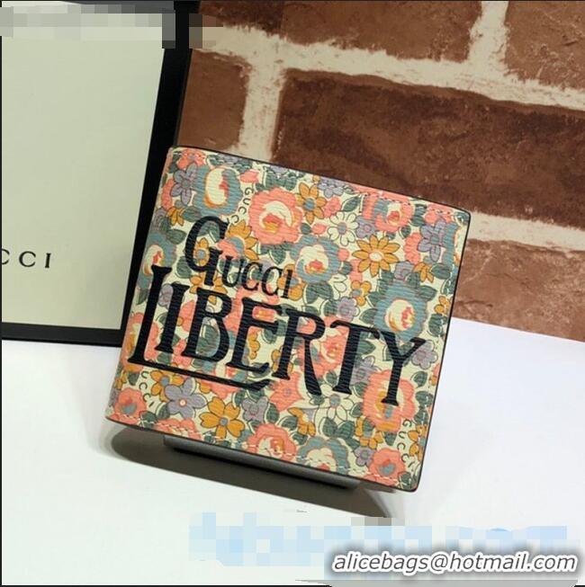 Good Quality Gucci Liberty London Bi-Wallet 636248 2020