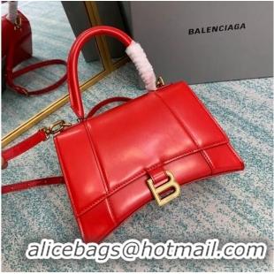 Good Taste Balenciaga HOURGLASS SMALL TOP HANDLE BAG B108895-1 red