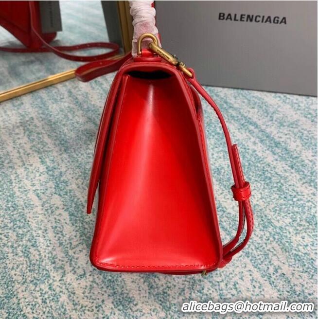 Good Taste Balenciaga HOURGLASS SMALL TOP HANDLE BAG B108895-1 red