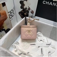 Best Discount Chanel small vanity with chain AP2118 pink