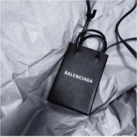 Buy Cheap Balenciaga Original Leather Mini Shopper Bag B152865 black