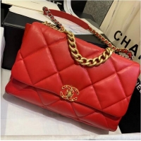 Good Quality Design Chanel 19 Flap Bag AS1162 Red