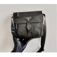 Chic Grade Prada Re-Nylon and Saffiano leather shoulder bag BD8994 Black