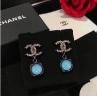 Popular Style Cheap Chanel Earrings CE6428 Blue