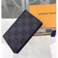 New Design Louis Vuitton Damier Graphite Canvas Pocket Organizer N63143