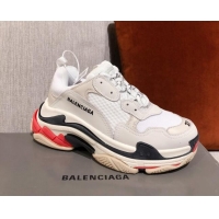Trendy Design Balenciaga Triple S Sneakers 051023 White/Grey 2021