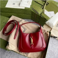 Shop Grade Gucci Jackie 1961 mini hobo bag 637091 Red