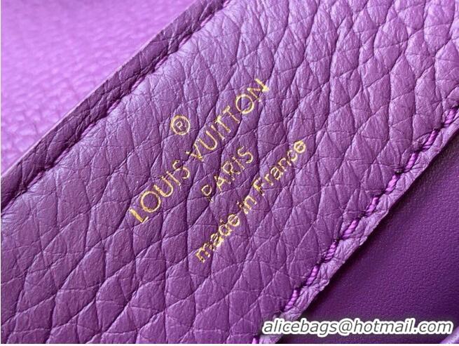 Best Price Louis Vuitton CAPUCINES Original Leather PM M96467 Purple