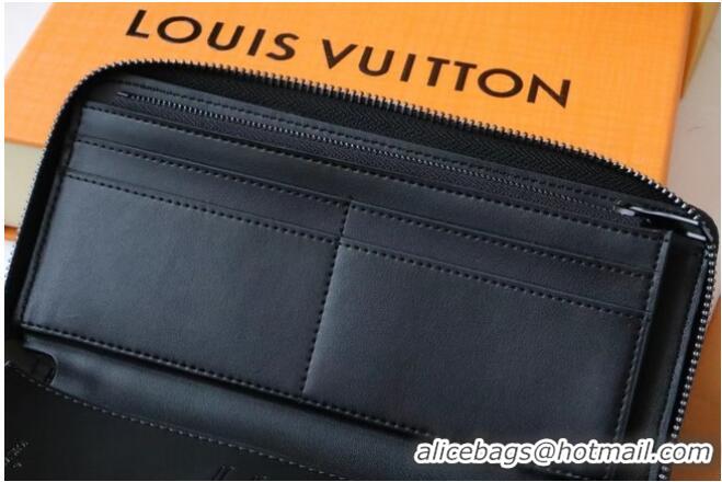 Inexpensive Louis Vuitton ZIPPY WALLET VERTICAL M62902 black