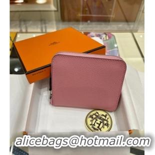 Youthful Perfect Hermes Constance Wallets espom leather H2298 Pink
