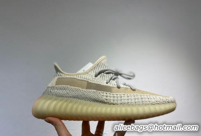 Luxurious Adidas Yeezy Boost 350 V2 Static Sneakers 082884 White/Grey