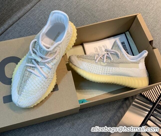 Stylish Adidas Yeezy Boost 350 V2 Sneakers 050833 White/Reflective