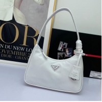 Shop Promotional Prada Re-Edition 2000 nylon mini-bag 1NE515 White