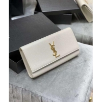 Luxury Classic YSL Saint Laurent Medium Kate Bag Y306078 IVORY NATURAL