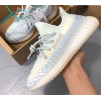 Cheap Price Adidas Reflective Yeezy Boost 350 V2 Synth Sneakers 050828 Ice Blue