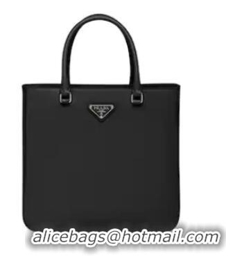 Reasonable Price Prada brushed leather tote 1BA330 Black