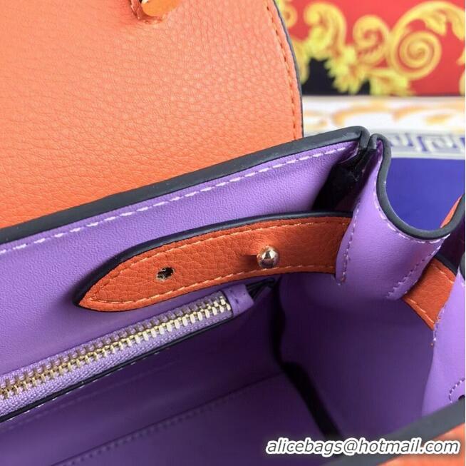 Good Product Versace Original Calfskin Leather Bag FS1040 orange