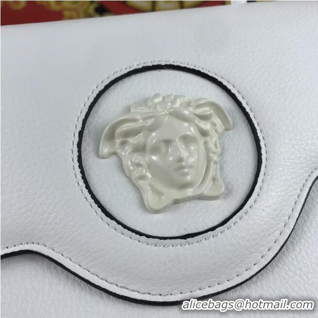 Famous Brand Versace Original medium Calfskin Leather Bag FS1041 white
