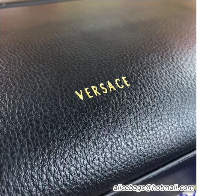 Promotional Versace Original large Calfskin Leather Bag FS1042 black