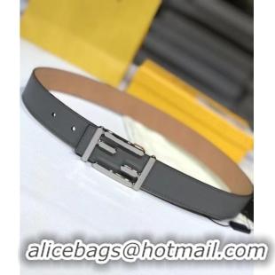 Super Quality Fendi Leather Belt Width 30mm F2375