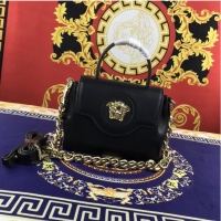 Buy Inexpensive Versace Original Calfskin Leather Bag FS1040 black