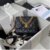 Discount Chanel Flap Shoulder Bag Original leather AS2734 black