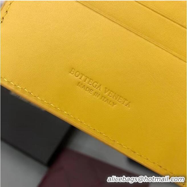 Buy Inexpensive Bottega Veneta BI-FOLD WALLET 649603 yellow